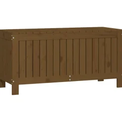 FinePRICE Säilytyslaatikko musta 76x42,5x54 cm, mänty