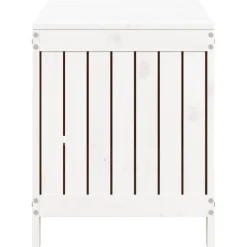 FinePRICE Säilytyslaatikko musta 76x42,5x54 cm, mänty