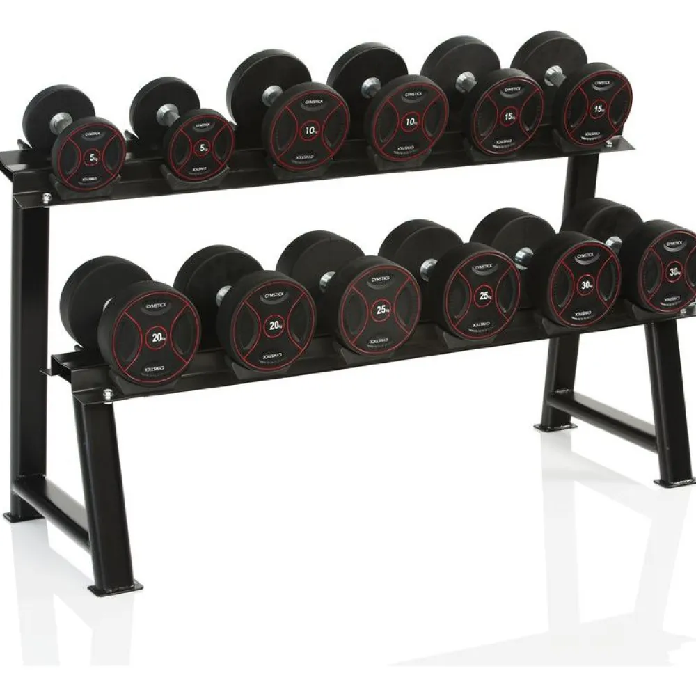 Gymstick Säilytysteline 6 Pro Rubber Dumbbell -käsipainolle