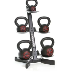 New Gymstick Säilytysteline kuntopalloille ja kahvakuulille