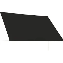 Clearance FinePRICE Sisäänkelattava markiisi 250x150 cm antrasiitti