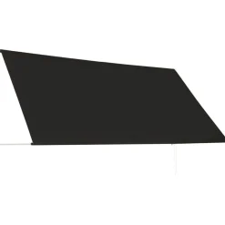 FinePRICE Sisäänkelattava markiisi 300x150 cm antrasiitti