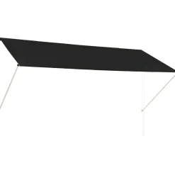 FinePRICE Sisäänkelattava markiisi 300x150 cm antrasiitti