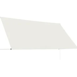 FinePRICE Sisäänkelattava markiisi 300x150 cm kerma