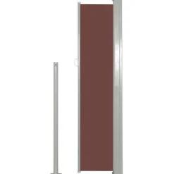 Discount FinePRICE Sisäänvedettävä sivumarkiisi 140 x 300 cm ruskea