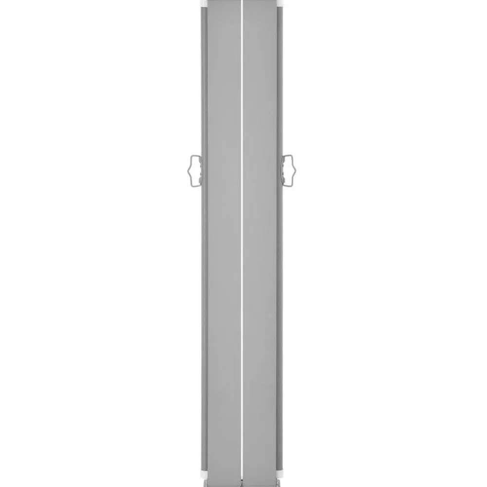 Online FinePRICE Sisäänvedettävä terassin sivumarkiisi 170x1200 cm kerma