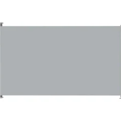 Outlet FinePRICE Sisäänvedettävä terassin sivumarkiisi 220x300 cm antrasiitti