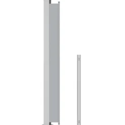 Outlet FinePRICE Sisäänvedettävä terassin sivumarkiisi 220x300 cm antrasiitti
