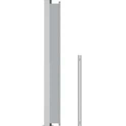 Outlet FinePRICE Sisäänvedettävä terassin sivumarkiisi 200x300 cm antrasiitti