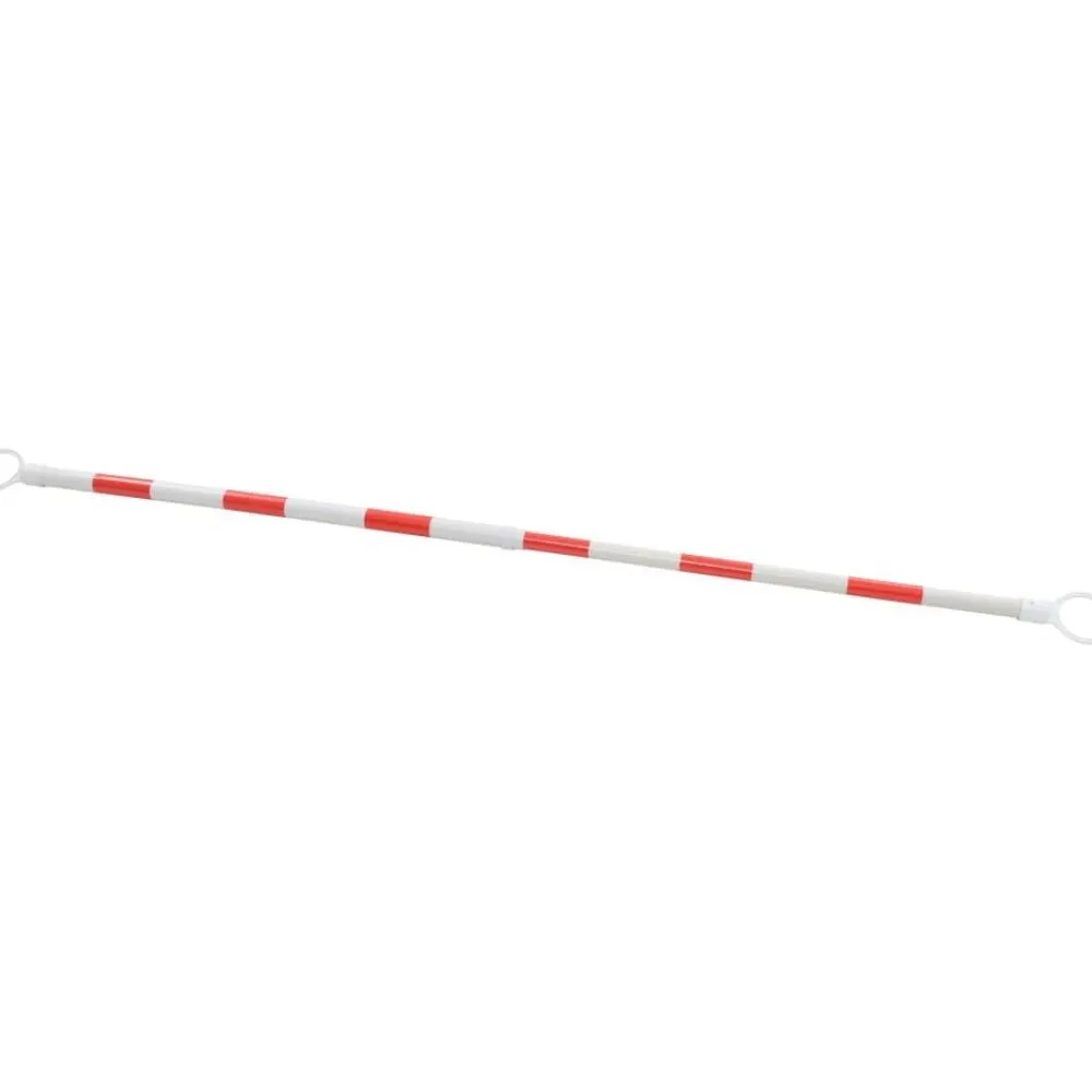 FinePRICE Sisäänvedettävät liikennekartion tangot 2kpl muovi 130-215cm