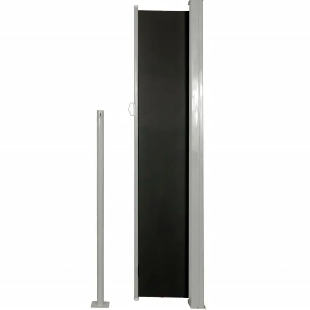 Clearance FinePRICE Sivumarkiisi terassille 160 x 300 cm musta