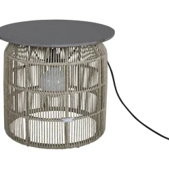 Outlet Brafab Sivupöytä Pamir, Ø50cm, beige