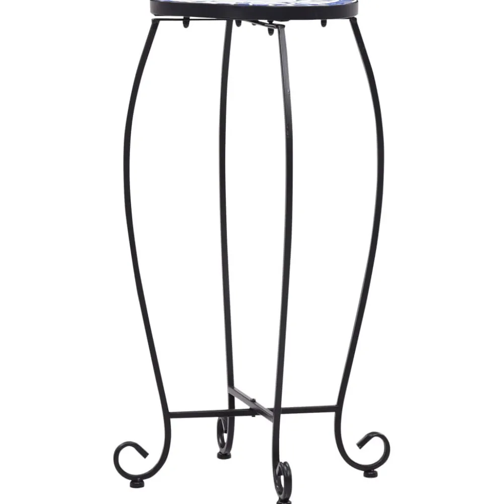 Clearance FinePRICE Sivupöytä/kasviteline mosaiikki terrakotta (41127)