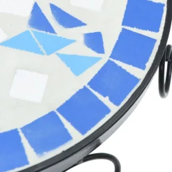 Clearance FinePRICE Sivupöytä/kasviteline mosaiikki terrakotta (41127)