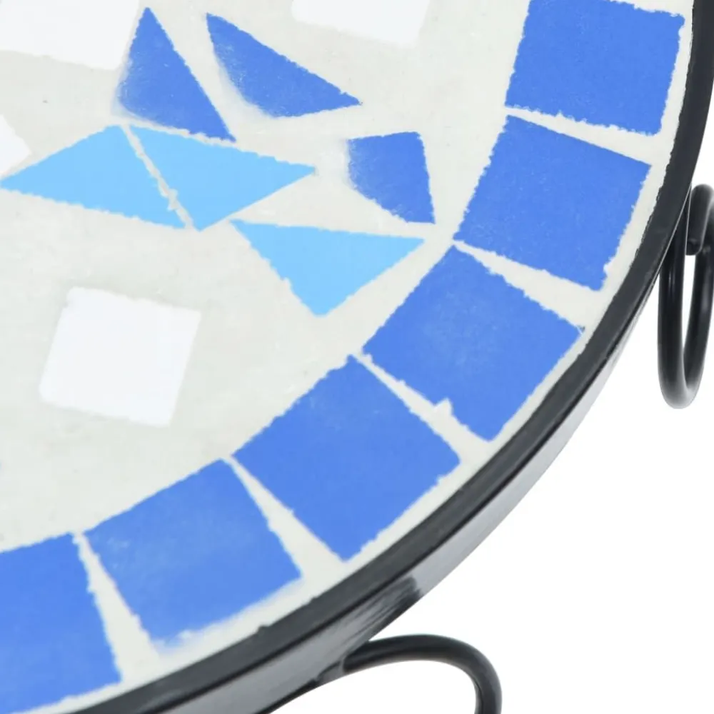Clearance FinePRICE Sivupöytä/kasviteline mosaiikki terrakotta (41127)
