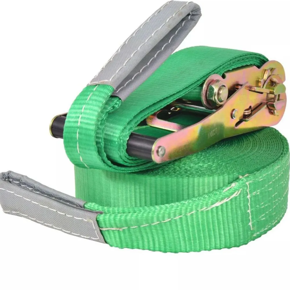 Clearance FinePRICE Slackline/tasapainoliina 15mx50mm, 150 kg, vihreä