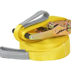 New FinePRICE Slackline/tasapainoliina 15mx50mm, 150 kg, keltainen