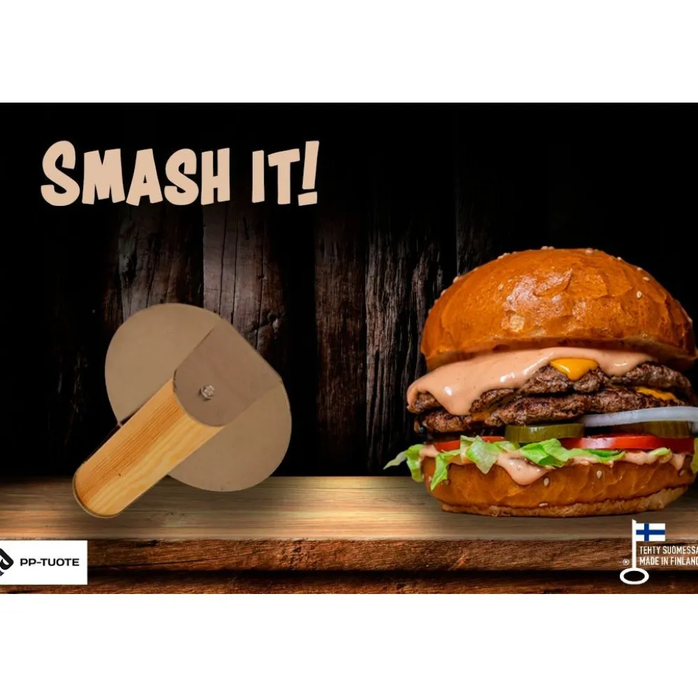 Clearance PP-Tuote Smash-rauta , Ø 15 cm, sinkittyä terästä