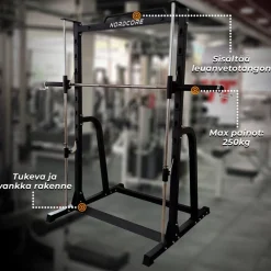 Online Nordcore Smith laite half rack Core Kyykkyteline