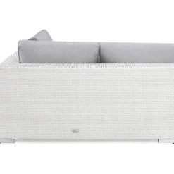 Online Comfort Garden Sohvan päätymoduuli Bahamas vasen valkoinen/harmaa
