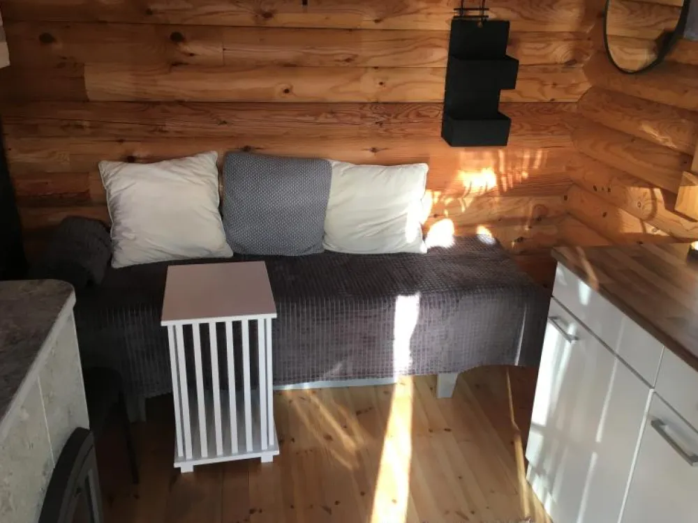 Hot EcoFurn Sohvapenkki Daybed 190 cm mänty harmaa