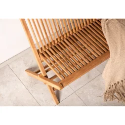 Discount Venture Home Sohvapenkki Ghana 2, leveys 100cm, luonnollinen tiikki