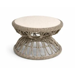 Hillerstorp Sohvapöytä Fjäderö, Ø72cm, harmaa/beige