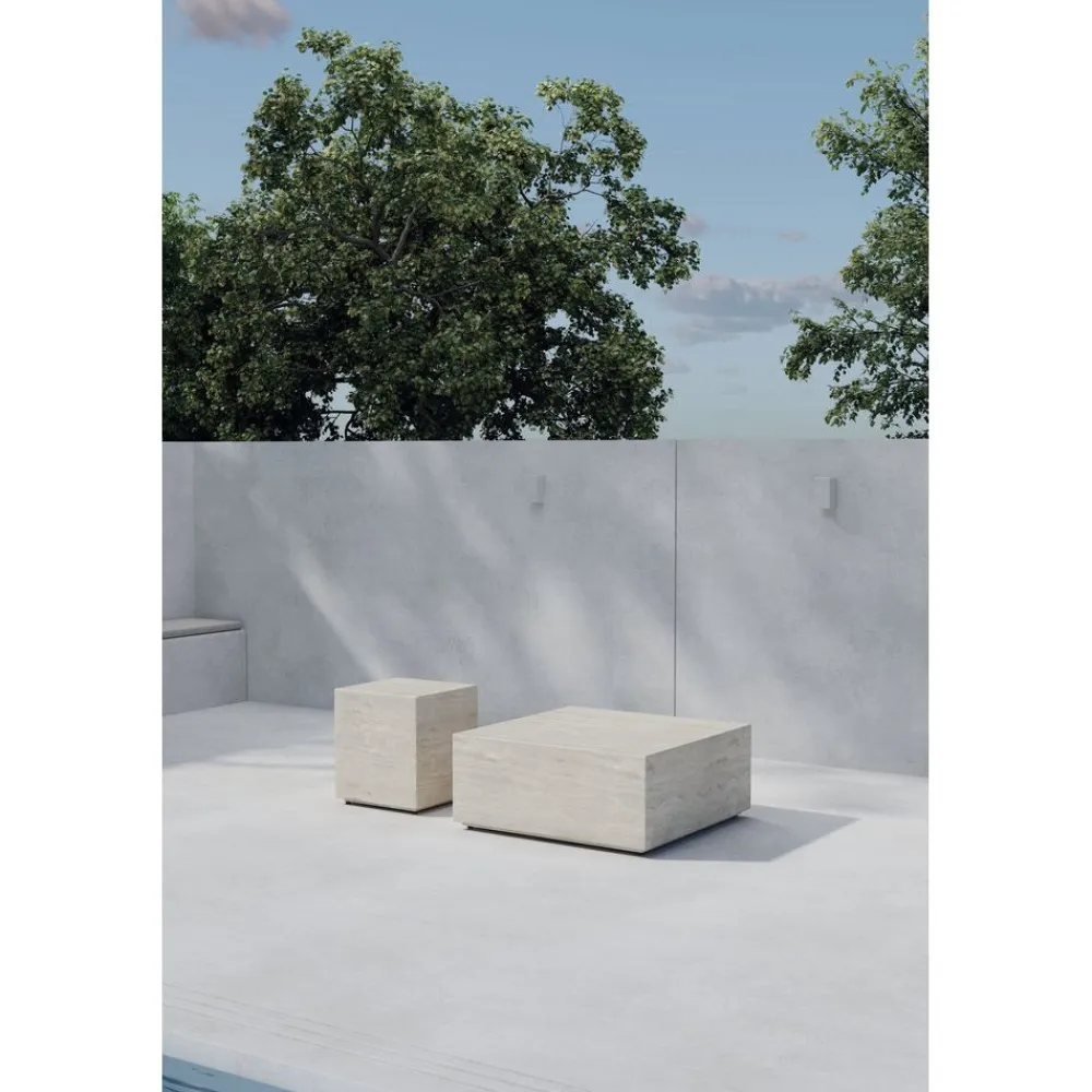 Outlet Venture Home Sohvapöytäsetti ulos Lissabon, 2 pöytää, beige
