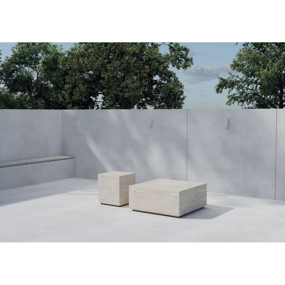 Outlet Venture Home Sohvapöytäsetti ulos Lissabon, 2 pöytää, beige