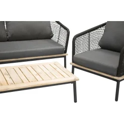 New Venture Home Sohvaryhmä Andorra Sofa musta