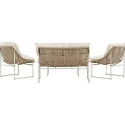 Sale Venture Home Sohvaryhmä Tina, 2-istuttava sohva + 2 lepotuolia + sohvapöytä, beige