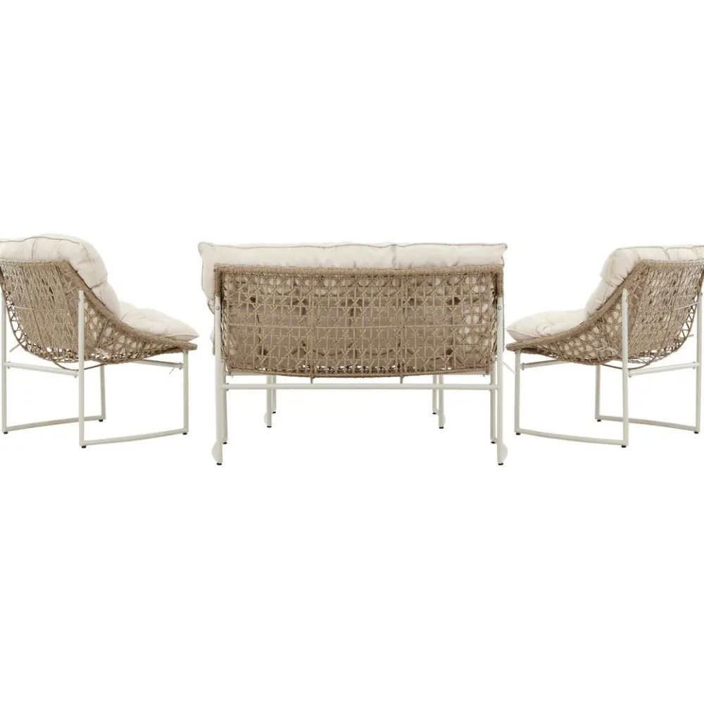 Sale Venture Home Sohvaryhmä Tina, 2-istuttava sohva + 2 lepotuolia + sohvapöytä, beige