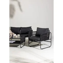 Online Venture Home Sohvaryhmä Utah musta