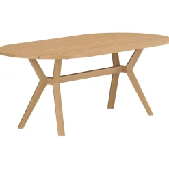 Venture Home Soikea ruokapöytä Kenya, 200x100cm, luonnollinen tiikki