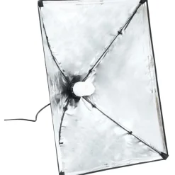 FinePRICE Studiovalot 2 kpl, 40x60 cm, teräs musta