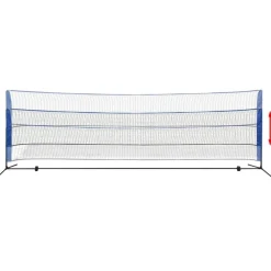 New FinePRICE Sulkapalloverkko ja sulkapallot, 500x155cm