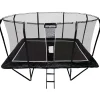 Clearance Stratos Suorakaide Trampoliini Premium Black Line, 275x427 cm, sis. portaat ja turvaverkko