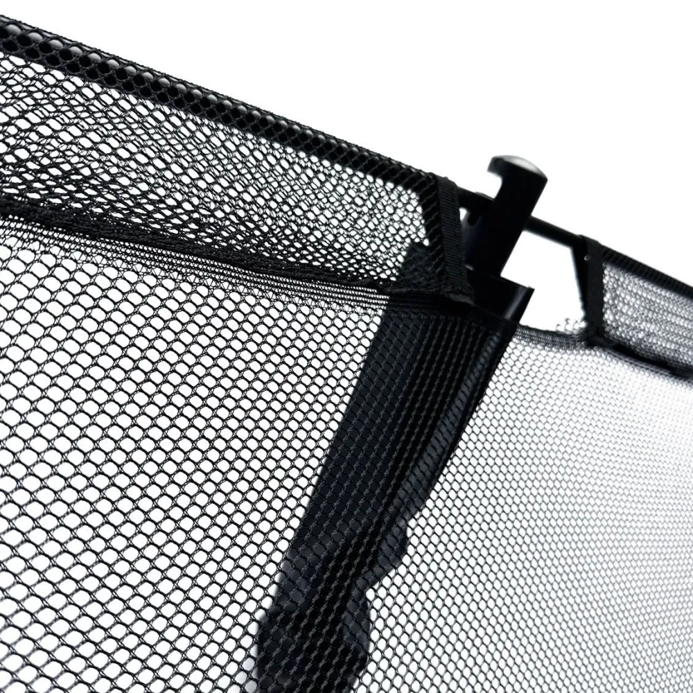 Clearance Stratos Suorakaide Trampoliini Premium Black Line, 275x427 cm, sis. portaat ja turvaverkko