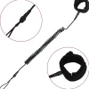 New FinePRICE SUP-hihna, kiemurainen, 10", musta