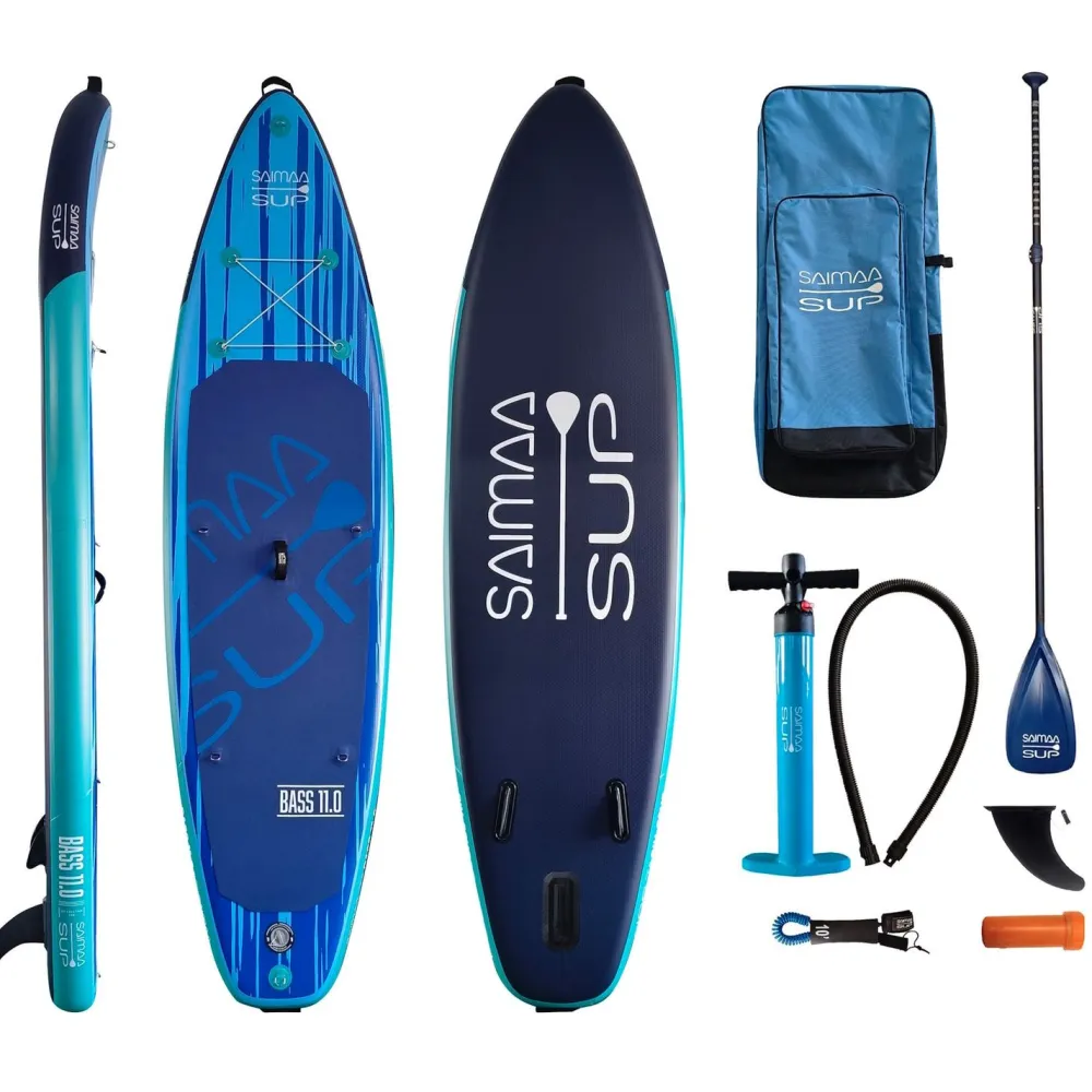 Sale Saimaa SUP-lautasetti Bass 11.0 2025, sininen
