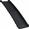 FinePRICE Taitettava koiran ramppi musta 155,5x40x15,5 cm