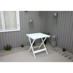 Outlet Baltic Garden Taitettava puutarhapöytä Wilma 65x65cm er värejä