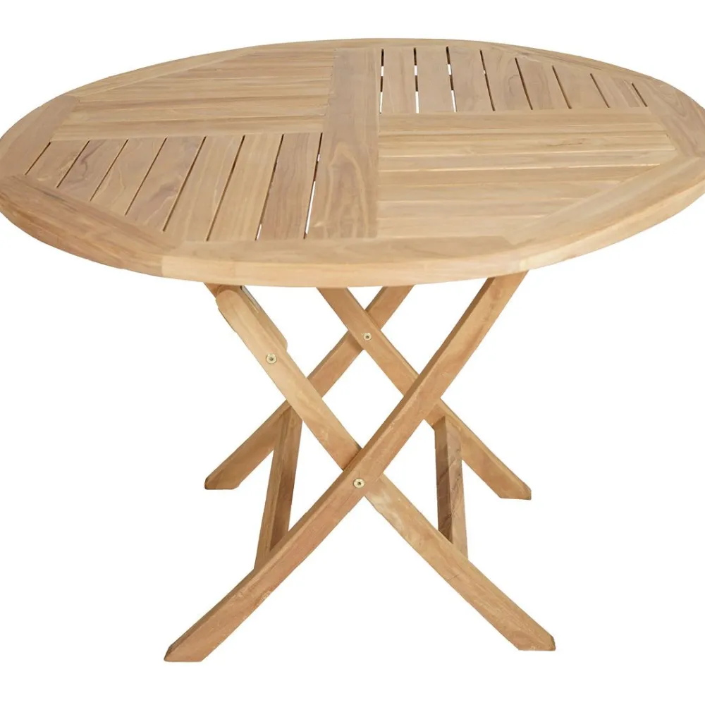 Best Baltic Garden Taitettava pöytä Milano, Ø100 cm