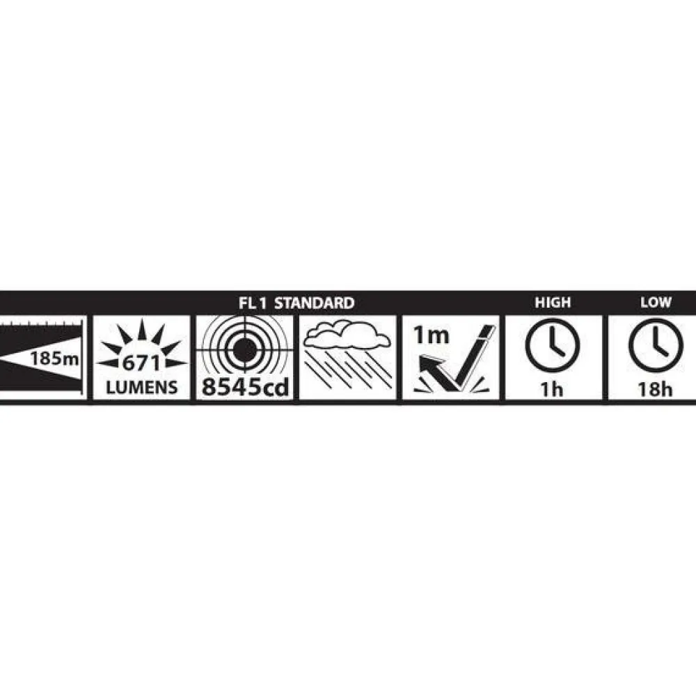 Maglite Taskulamppu Mag-Tac Rechargeable Plain 671lm
