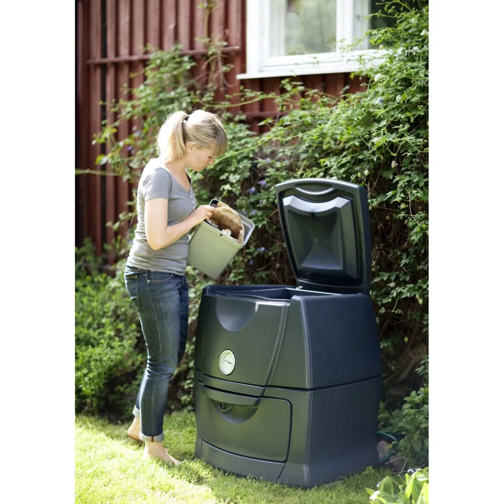 New Kekkilä Tehokompostori 225 L harmaa