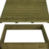 Best Tammiston puu Terassielementti kehikko ja laatta 980x980x140mm OUTLET vihreä
