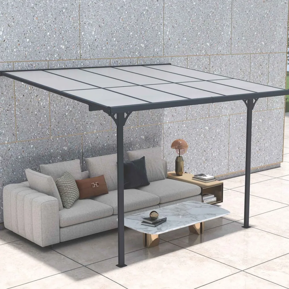 Sale Fornorth Terassikatos 313x254x220-260cm harmaa