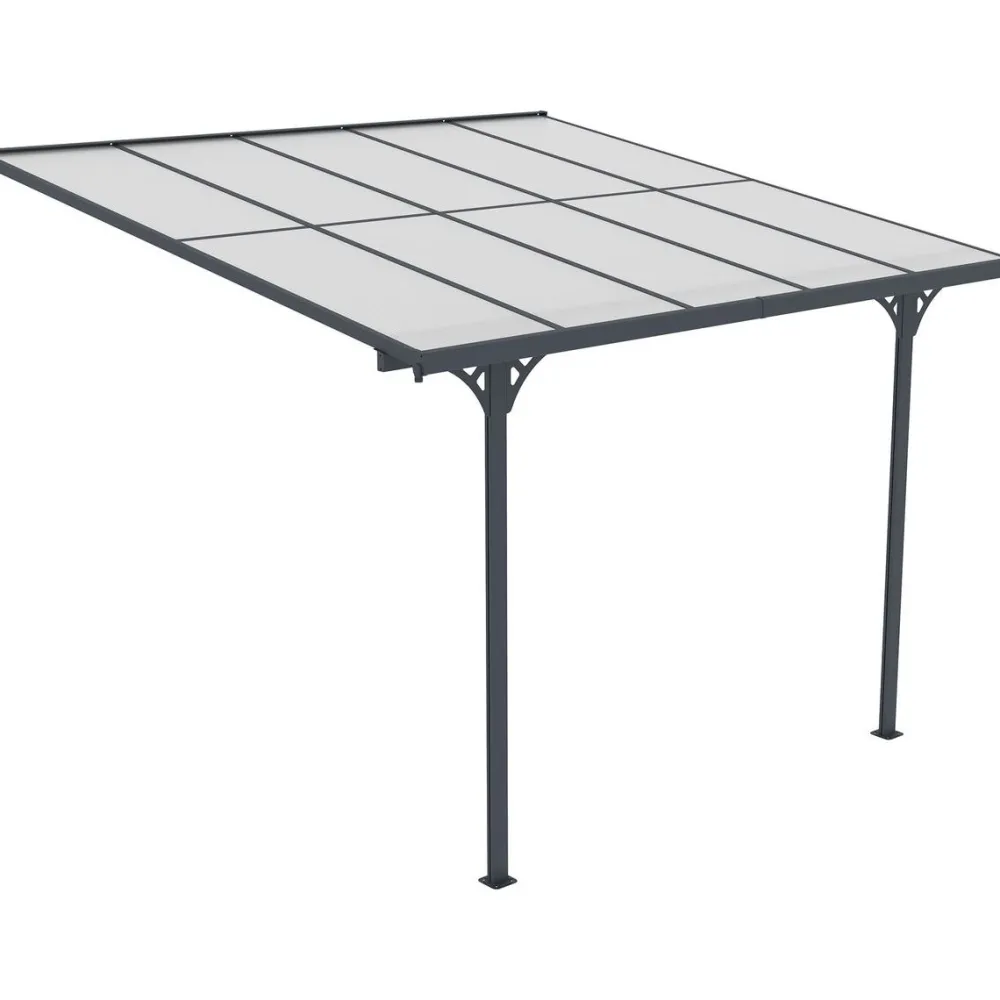 Hot Fornorth Terassikatos 313x300x225-270cm harmaa
