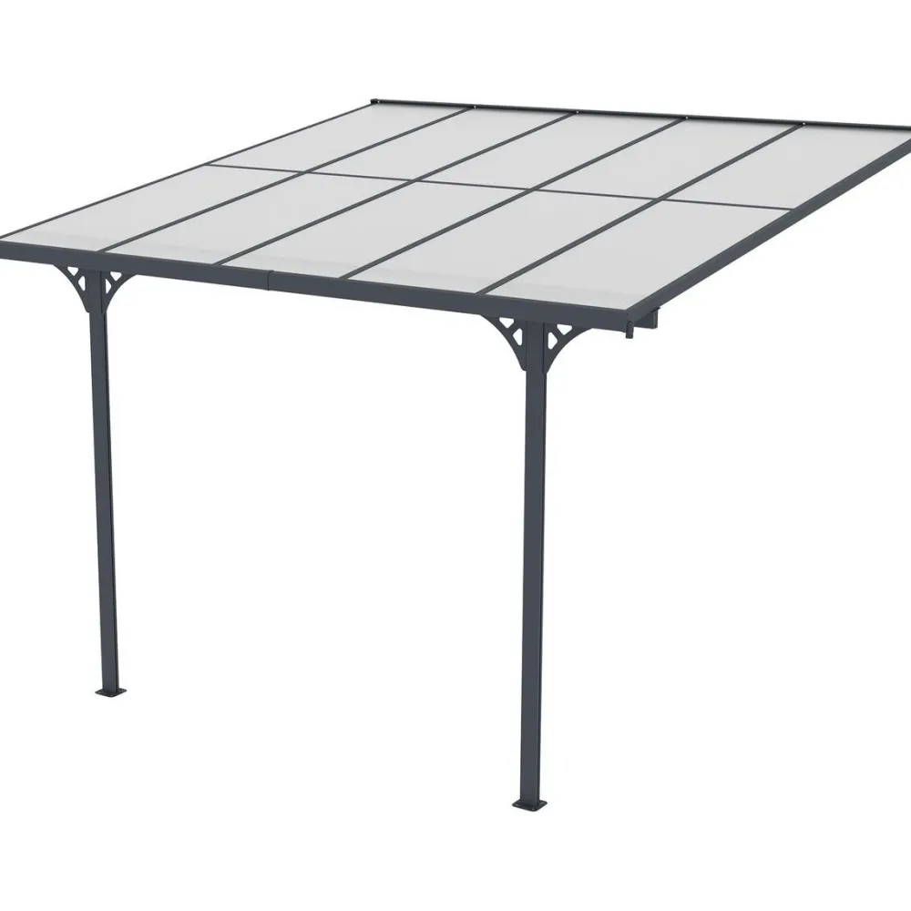 Hot Fornorth Terassikatos 313x300x225-270cm harmaa
