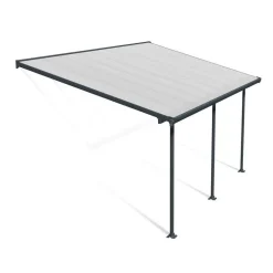 Sale Palram-Canopia Terassikatos Feria 3 x 5,5 m harmaa/kirkas